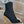 BM 26S Moneta Monogram Lace-Up Boots Peep-Toe Black Knit 111315