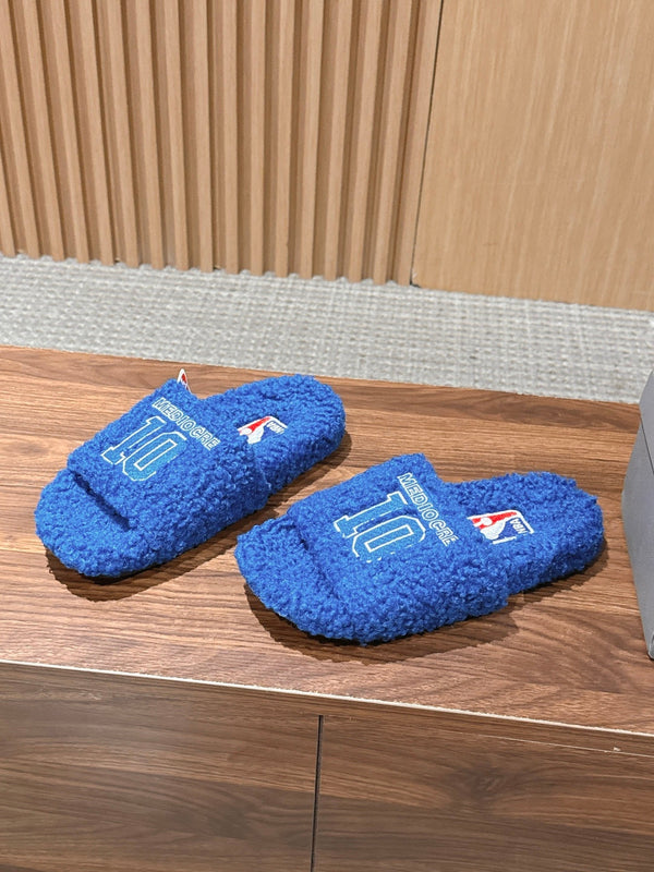 BLC NBA Unisex Shearling Slides 151366