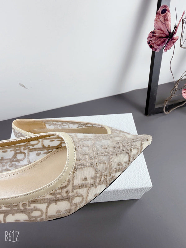 CD 2026 Cruise Ballet Flats Patent Calfskin 157650