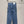 CC 26S High-Waist Wide-Leg Cargo Jeans Contrast Stitching Blue Cotton 437692
