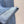 CC 26S High-Waist Wide-Leg Cargo Jeans Contrast Stitching Blue Cotton 437692