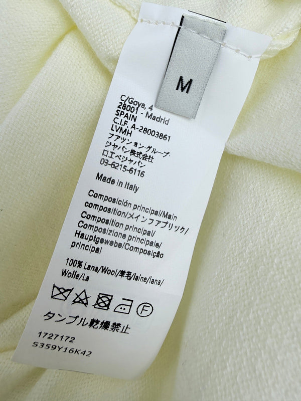 LW 26SS Colorblock Knit Sweater Embossed Anagram Logo Wool 437561