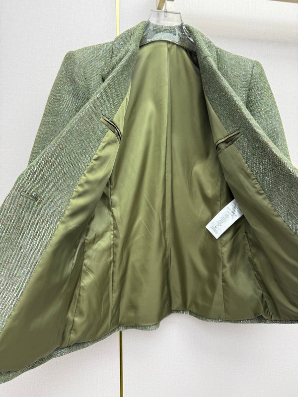 CD 26SS Fitted Blazer Silk 432463