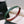 CC 26FW Double C Twist Buckle Belt 25mm Embossed Green Cowhide Leather 218900