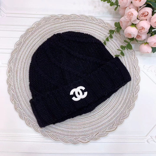 CC 26FW Cable-Knit Beanie Cashmere Wool 518018