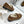 CC 26FW Shearling-Lined Loafers Brown 162272