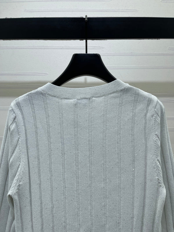 CC 22P Ribbed-Knit Vest Wool 439822