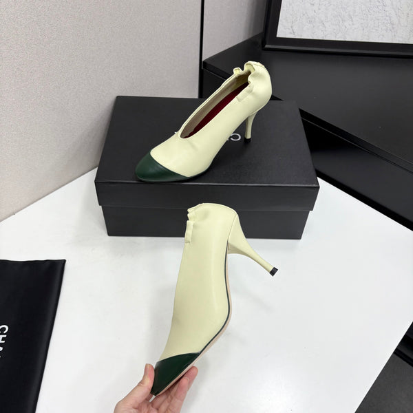 CC 26FW High-Heel Pumps 8.5cm Leather 177778