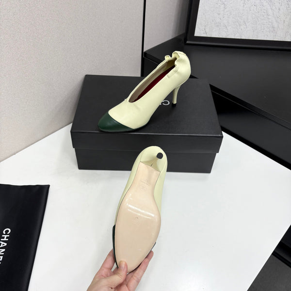 CC 26FW High-Heel Pumps 8.5cm Leather 177778
