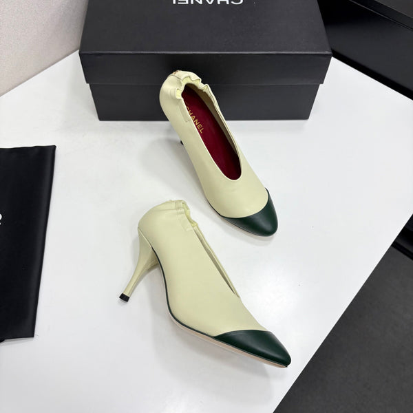CC 26FW High-Heel Pumps 8.5cm Leather 177778