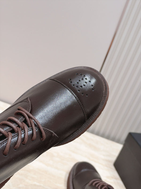 CC 26SS Chunky Loafers Cowhide Leather 180278