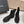 CC Dr. Martens-Style Chelsea Ankle Boots Black Suede Leather 180277