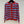 Miu Striped Knit Cardigan Round Neck Button-Front Red Blue Wool 313352