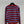 Miu Striped Knit Cardigan Round Neck Button-Front Red Blue Wool 313352