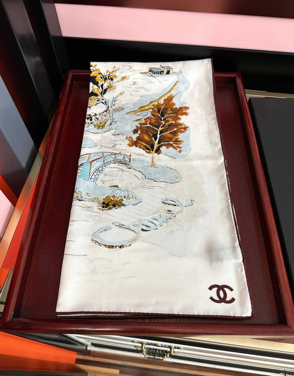 CC Scarf 90x90 Twill Silk 550756