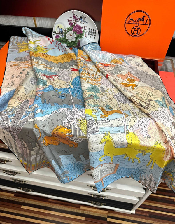 HM 26s Scarf  90x90cm Twill Silk 550747