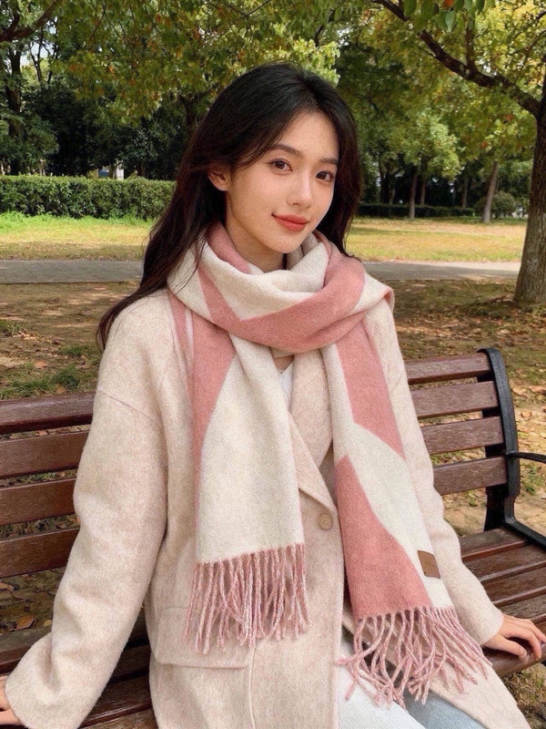 HM Long Scarf 32x190cm Cashmere 550656