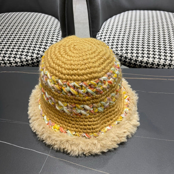 CE 26FW Color-Block Knit Beanie Wool 551997