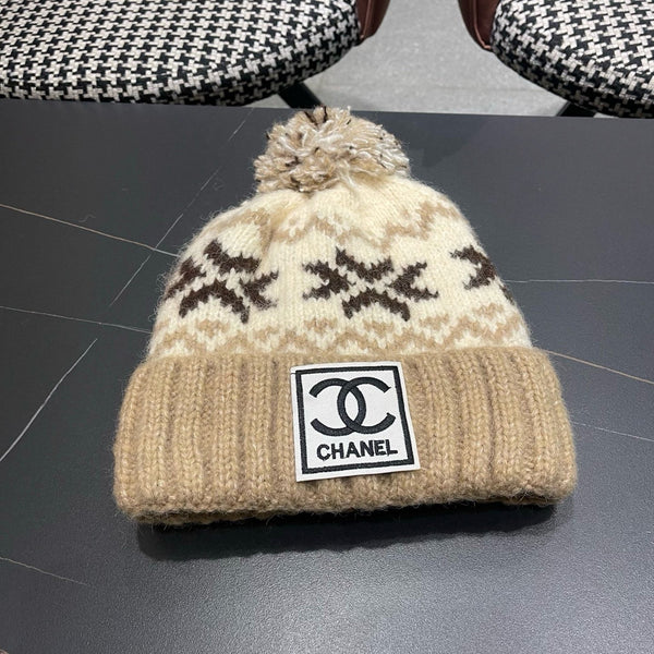 CC 26FW Knit Beanie Earflap Hat Wool 551970