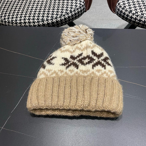 CC 26FW Knit Beanie Earflap Hat Wool 551970