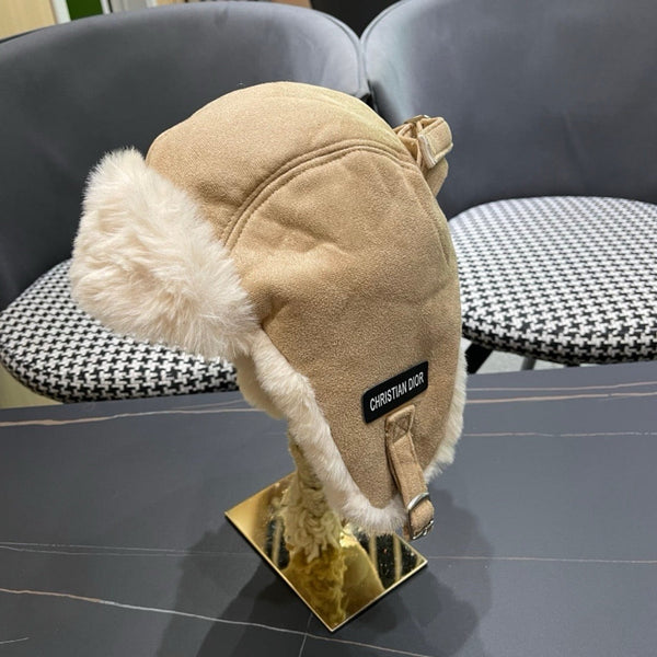 CD 26FW Fleece-Lined Aviator Hat Ear Flaps Windproof Thickened Fabric 551965
