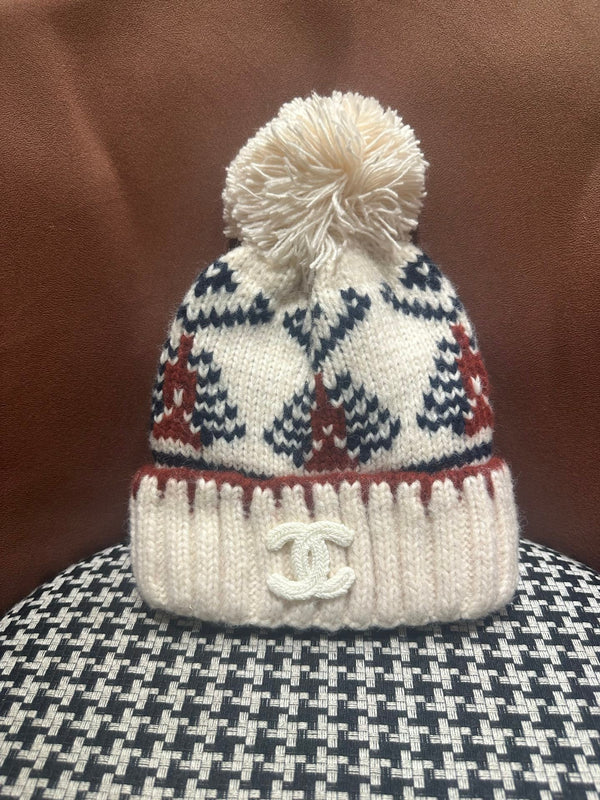 CC 26FW Color-Block Knit Beanie Wool 551952