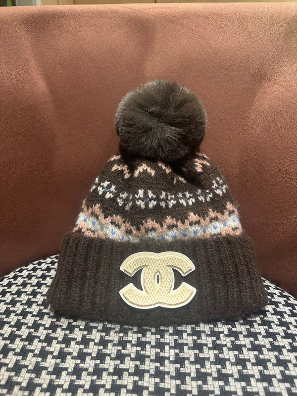 CC 26FW Print Knit Beanie Wool 551922