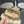 CC 26FW Color-Block Knit Bucket Hat Faux Fur 551902