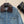 Prad 26FW Cropped Denim Jacket Leather Collar Cotton 447225