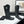 CC 26FW Double-C Logo Rain Boots Black Waterproof Rubber 193703