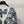 CD 26S V-Neck Cardigan Porcelain Jacquard Contrast Trim Silk 448070