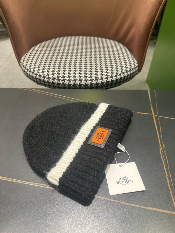 HM 26FW Soft Knit Beanie Hat Stretch Wool Blend 558996