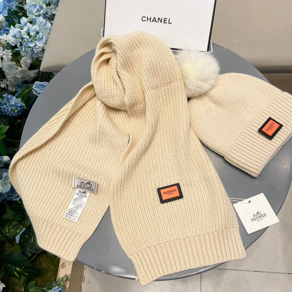 HM 26S Hat and Scarf Set Cotton 456015
