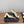 CC 27S Block Heel Pumps Toe Cap Suede 194765