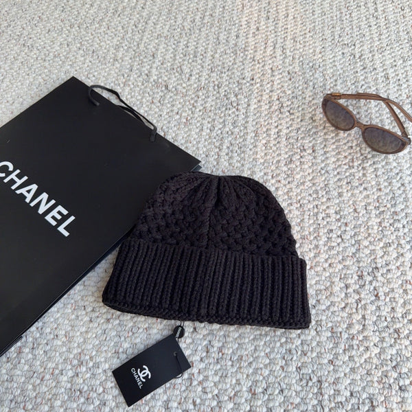 CC 26FW Chunky Cable Knit Beanie Hat Wool Blend 563898