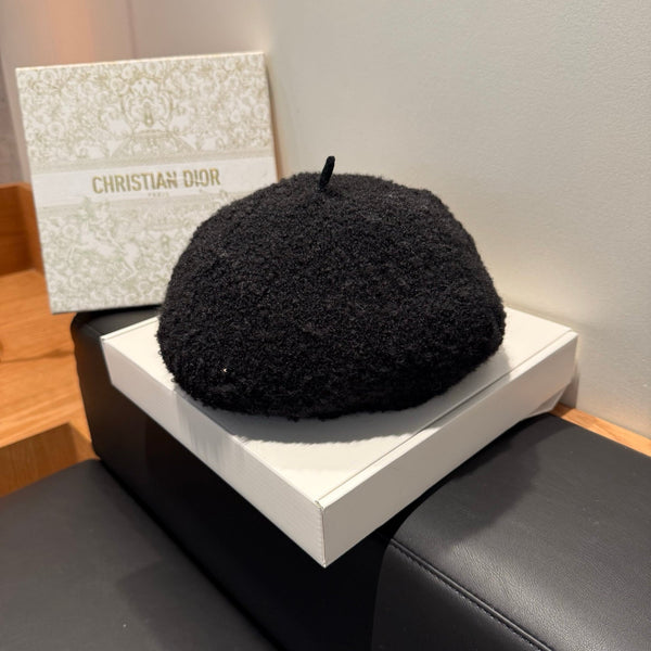 CD 26FW Beret Hat Shearling 563736