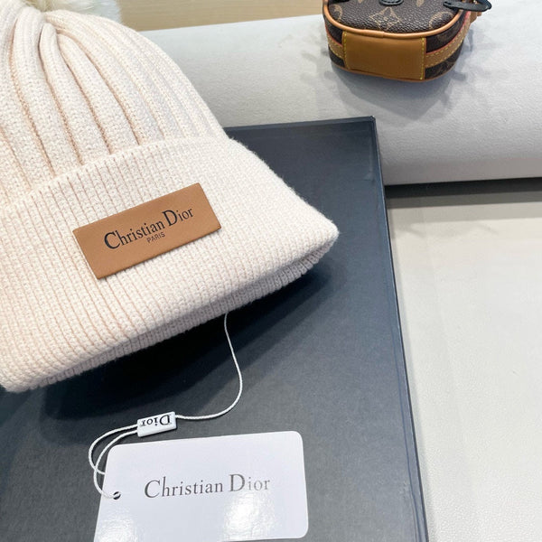 CD 26FW Knit Beanie Hat Wool Blend 563708
