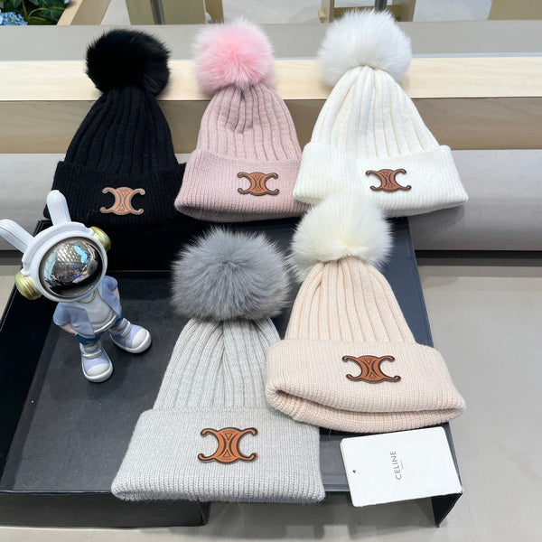 CE 26FW Knit Beanie Hat Wool Blend 563713
