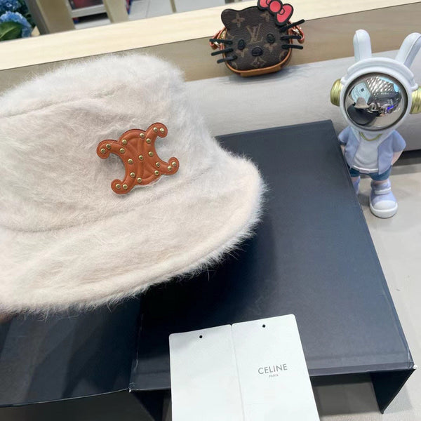 CE 26FW Bucket Hat Rabbit Fur 563669