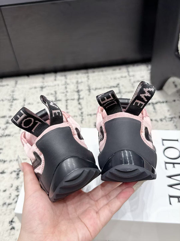 LW 26FW Climbing Sneakers Logo Detail Suede Leather 158196