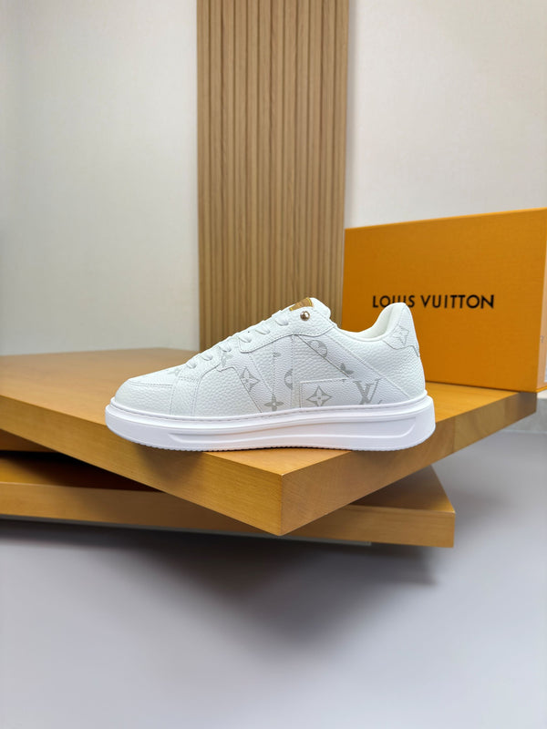 LV high-quality casual white sneakers 194599