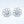 FLOWER SILVER DIAMOND EARRINGS