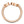 HAPPY HEART ONYX RING PINK GOLD