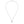 HAPPY PEDANT SILVER 3 DIAMOND NECKLACE