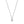 HAPPY PEDANT SILVER DIAMOND NECKLACE
