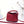 BORSA LOE MINI 18 PUZZLE IN PELLE DI VITELLO ROSSO CILIEGIA