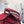 BORSA LOE MINI 18 PUZZLE IN PELLE DI VITELLO ROSSO CILIEGIA