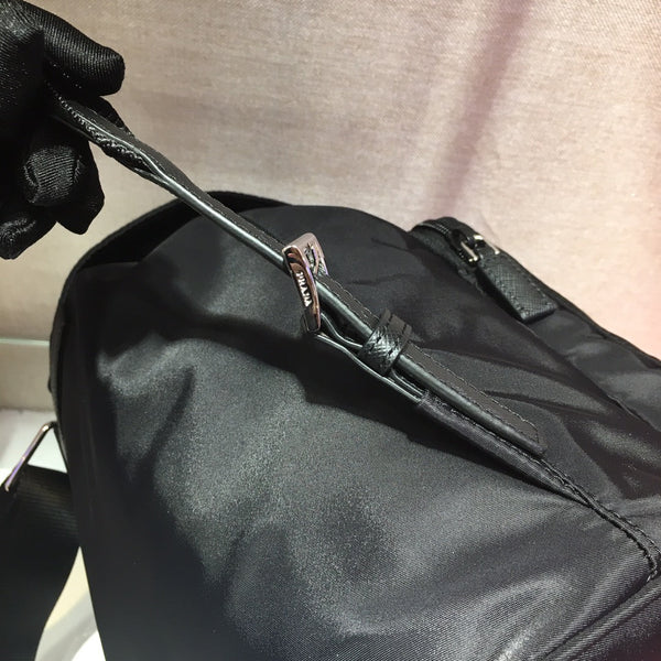 Prada 2026 Backpack 32cm Black Re-Nylon
