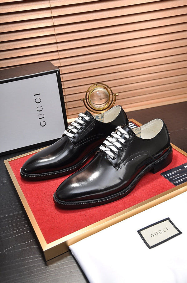 GG Men's Loafer Black Patent Leather 135542
