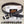 HM Constance Belt 38mm Black Cowhide Sliver Buckle 620194